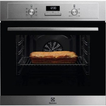 Electrolux Φούρνος Ηλεκτρικός Άνω Πάγκου 65lt 59.4cm EOH3H40BX με Κεραμικές Εστίες EHF6240IOK